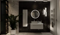 Мебель для ванной комнаты Jorno Shine 90 подвесная Мебель для ванной комнаты Jorno Shine 90 подвесная