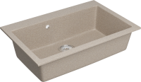Мойка кухонная Domaci Болонья М-39-004 песочная Мойка кухонная Domaci Болонья М-39-004 песочная
