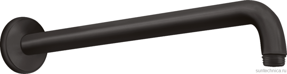 Кронштейн для верхнего душа Hansgrohe 27413670 матовый черный