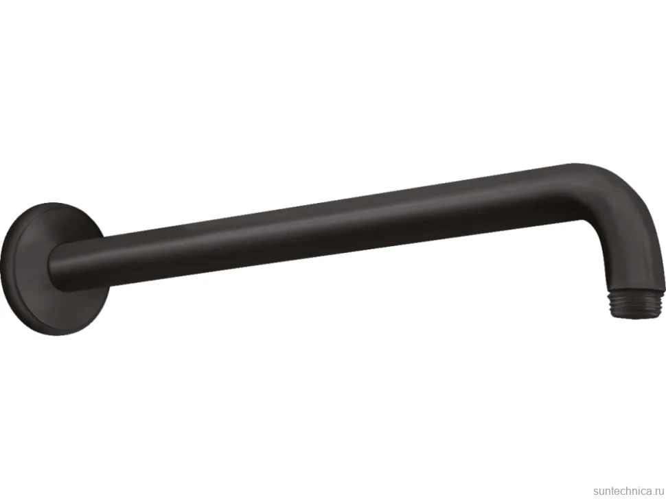Кронштейн для верхнего душа Hansgrohe 27413670 матовый черный