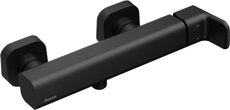 Смеситель для душа Ravak 10° Free X070153 черный матовый