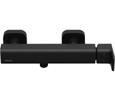 Смеситель для душа Ravak 10° Free X070153 черный матовый