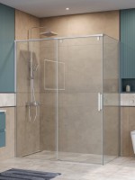 Душевой уголок BelBagno Soft Close-1 AH-1-150/100-C-Cr профиль хром