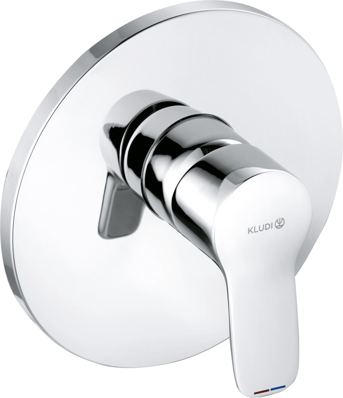 Встраиваемый смеситель для душа и ванны Kludi Pure&Easy 376550565 с внутренней частью 88011