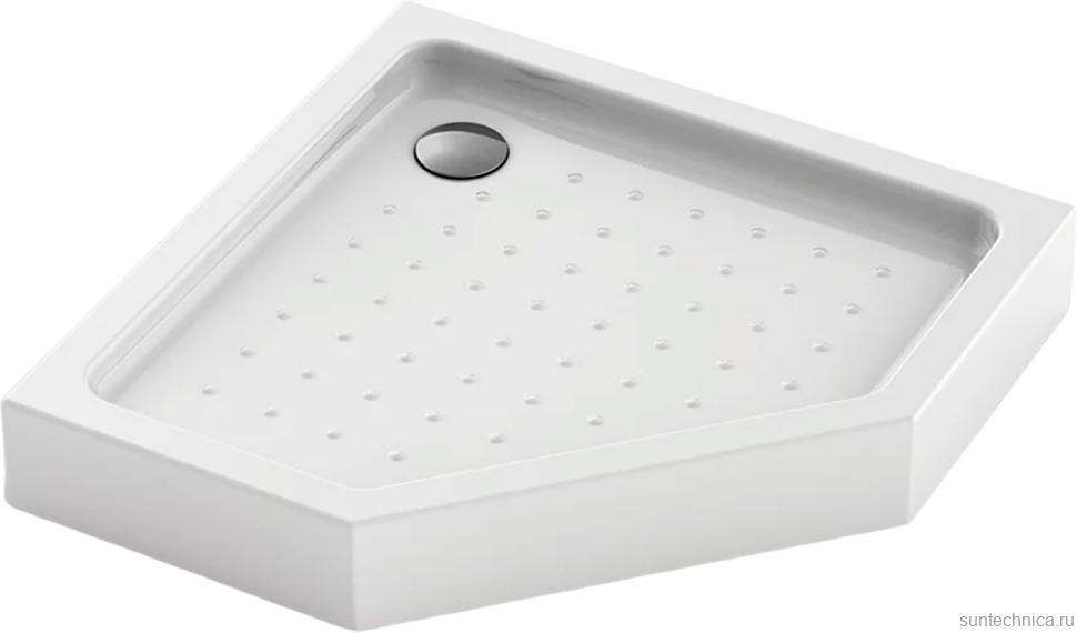 Поддон для душа Veconi Tezeo acrylic TZ-53 100x100, белый