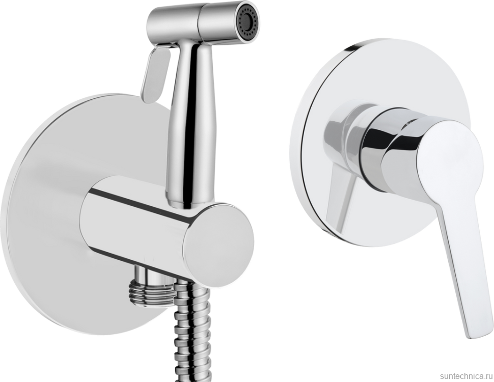 Гигиенический душ VitrA A49271EXP со смесителем, С ВНУТРЕННЕЙ ЧАСТЬЮ