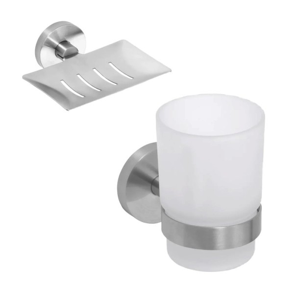 Набор Стакан Bemeta Neo 104110015 + Мыльница 104208085