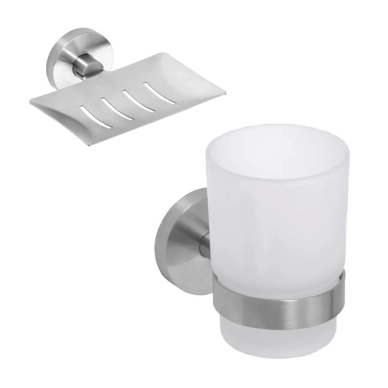 Набор Стакан Bemeta Neo 104110015 + Мыльница 104208085