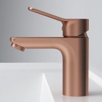 Смеситель для раковины AM.PM X-Joy F85A02144 розовое золото Смеситель для раковины AM.PM X-Joy F85A02144 розовое золото