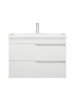 Тумба под раковину без столешницы Corozo Теона Z2 80 подвесная, белая