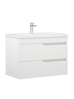 Тумба под раковину без столешницы Corozo Теона Z2 80 подвесная, белая