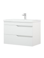 Тумба под раковину без столешницы Corozo Теона Z2 80 подвесная, белая