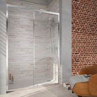 Душевая дверь в нишу Jacob Delafon Serenity 140 профиль хром