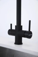 Смеситель для кухни Paulmark Lange 214212-401, антрацит Смеситель для кухни Paulmark Lange 214212-401, антрацит