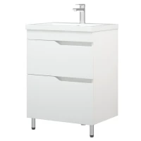 Тумба с раковиной Corozo Теона Z2 60 белая Тумба с раковиной Corozo Теона Z2 60 белая