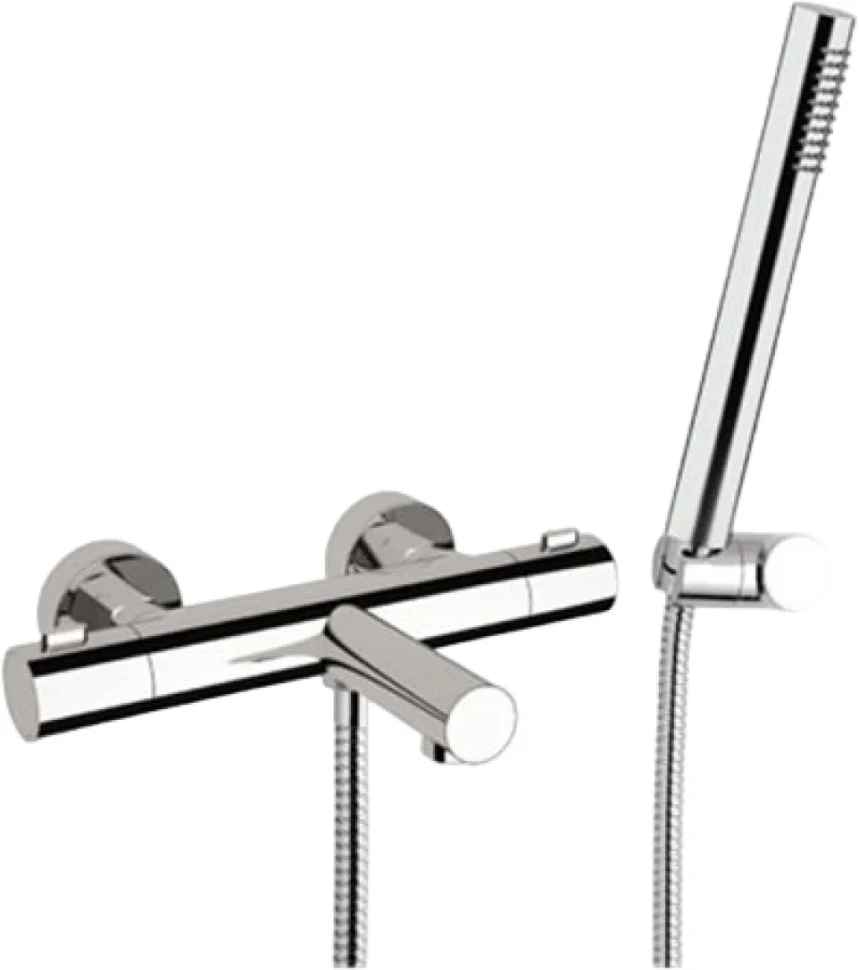 Термостатический смеситель Remer Elegance EQ02 для ванны с душем