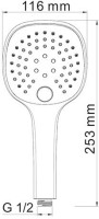Душевой комплект Wasserkraft A16040