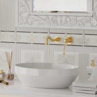 Смеситель для раковины Paini Duomo 88PJ208 С ВНУТРЕННЕЙ ЧАСТЬЮ, матовое золото PVD