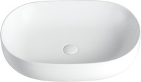 Тумба с раковиной Orange Line 80 подвесная, 2 ящика, матовый графит с раковиной B04-600W