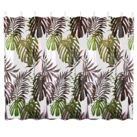Штора для ванной Fashun A8822 180х180 см, листва