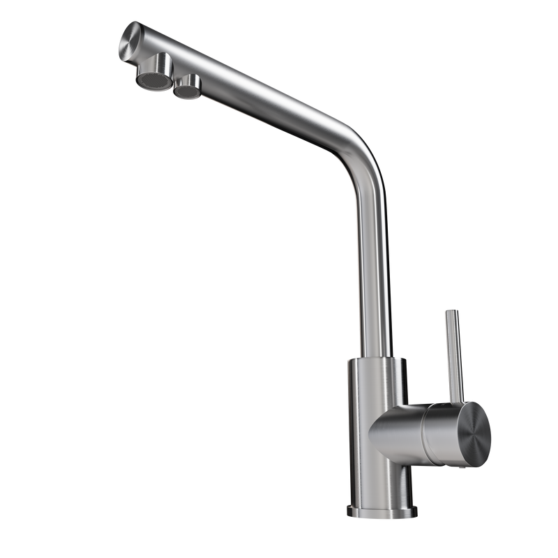 Смеситель для кухни Emar Steel ЕСВ 7015 сатин