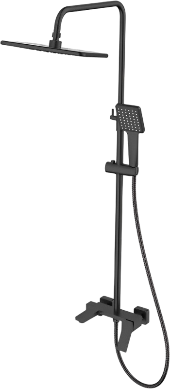Душевая стойка Haiba HB24818-7 черная матовая