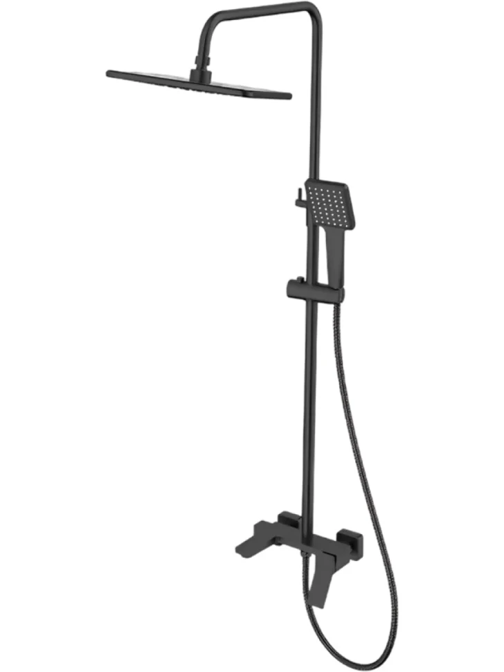 Душевая стойка Haiba HB24818-7 черная матовая