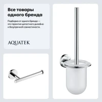 Набор Держатель AQUATEK Оберон AQ4208CR хром + Ершик AQ4210CR хром Набор Держатель AQUATEK Оберон AQ4208CR хром + Ершик AQ4210CR хром
