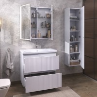 Тумба под раковину без столешницы Vigo Finlay 80 белая