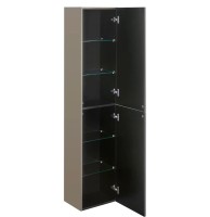 Шкаф-пенал для ванной Roca Ona A857635510 бежево-серый матовый