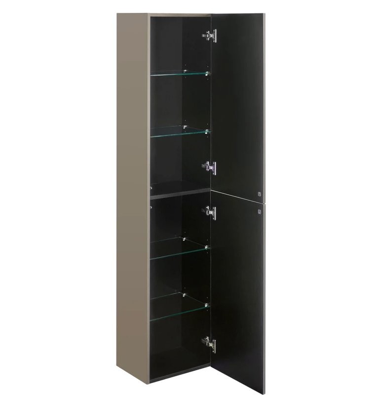 Шкаф-пенал для ванной Roca Ona A857635510 бежево-серый матовый