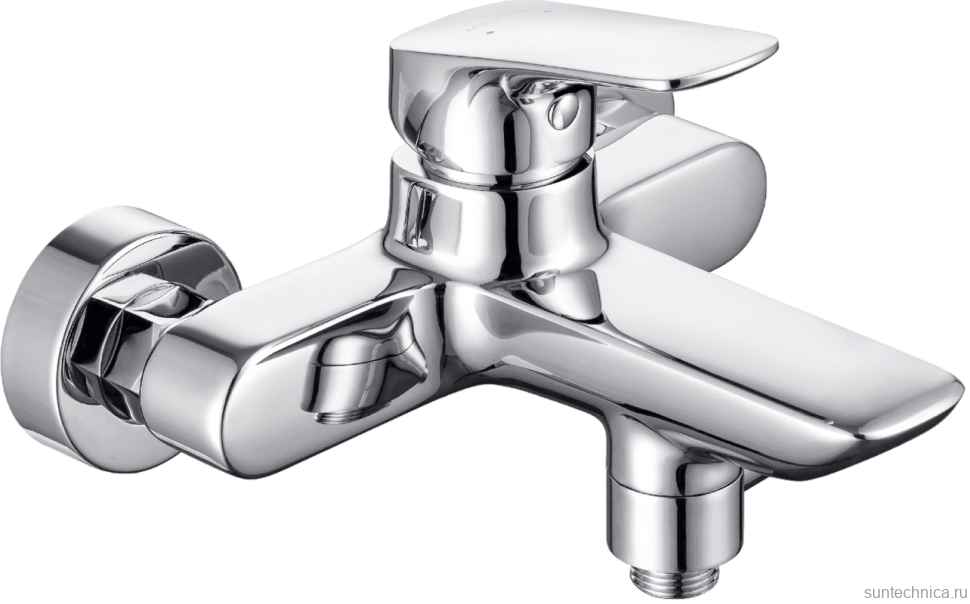 Смеситель для ванны с душем AQUATEK Вега AQ1040CR хром