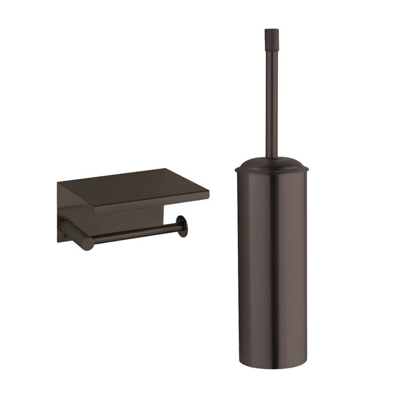 Набор Держатель Boheme Uno 10971-GM + Ершик 10979-GM