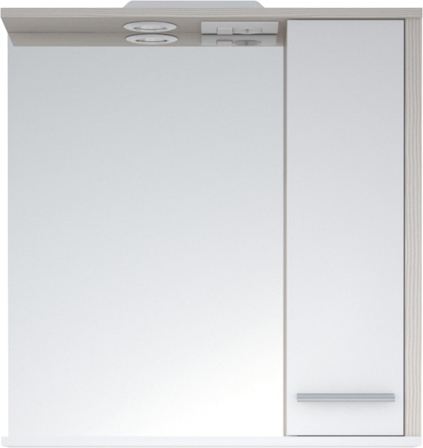 Зеркало Corozo Лорена 75 R лайн, с подсветкой