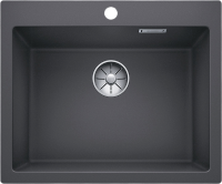 Комплект Мойка Blanco Pleon 6 темная скала + Смеситель Candor 523120