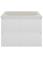 Тумба с раковиной Vincea Welle 60 m.white soft-touch, раковина VCB-4H600J жасмин