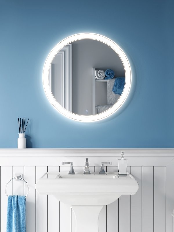 Зеркало круглое Alavann Solis 60 с подсветкой