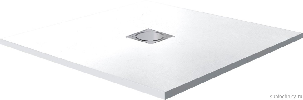 Поддон для душа RGW Stone Tray ST-0088W 80х80 с сифоном