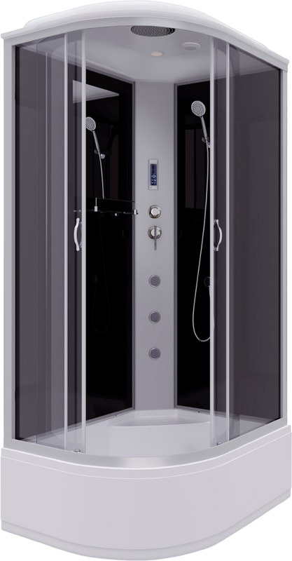 Душевая кабина Niagara Classic NG-2510-14RF 120х80 см, с гидромассажем и пультом управления