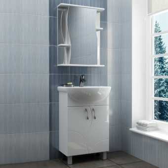 Мебель для ванной Vigo Alessandro 1-55 белая