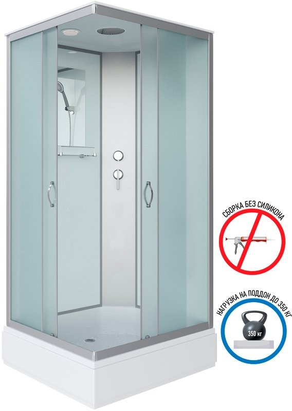 Душевая кабина Niagara Classic NG-33984-14Q 90х80 см