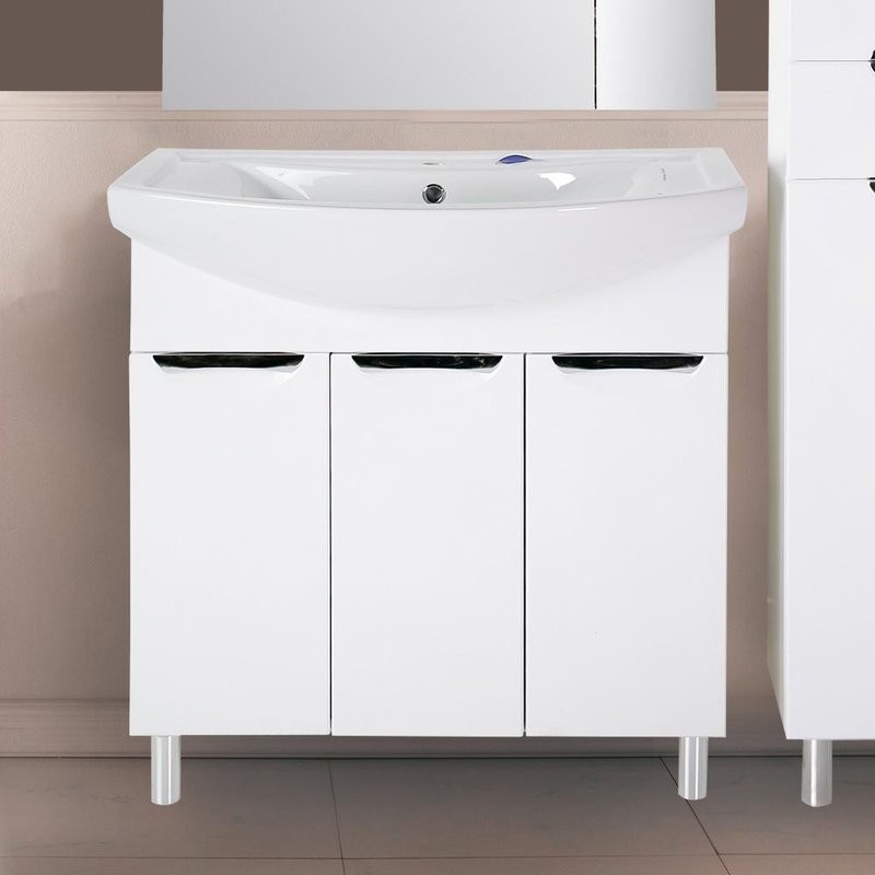 Мебель для ванной комнаты ASB-Mebel Мессина 80 с дверками