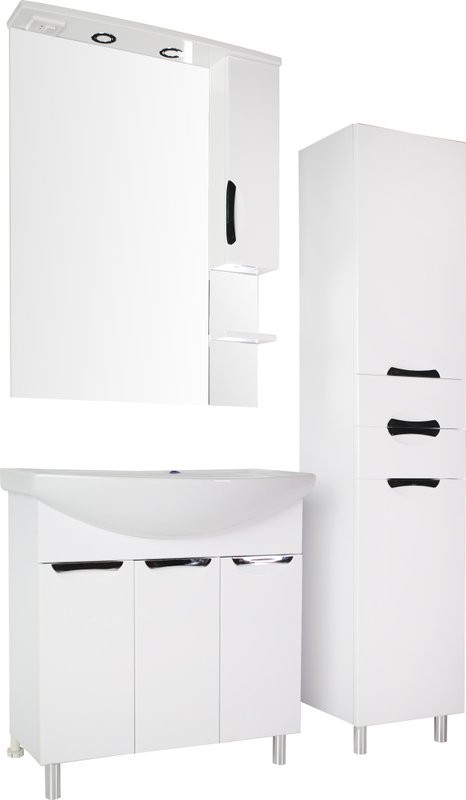 Мебель для ванной комнаты ASB-Mebel Мессина 80 с дверками