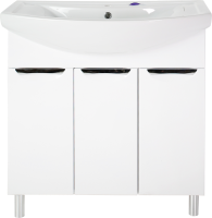 Мебель для ванной комнаты ASB-Mebel Мессина 80 с дверками Мебель для ванной комнаты ASB-Mebel Мессина 80 с дверками