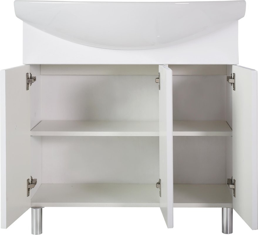 Мебель для ванной комнаты ASB-Mebel Мессина 80 с дверками