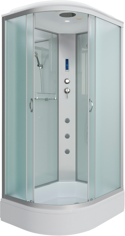 Душевая кабина Niagara Classic NG-33984-14RF 90х80 см, с гидромассажем и пультом управления
