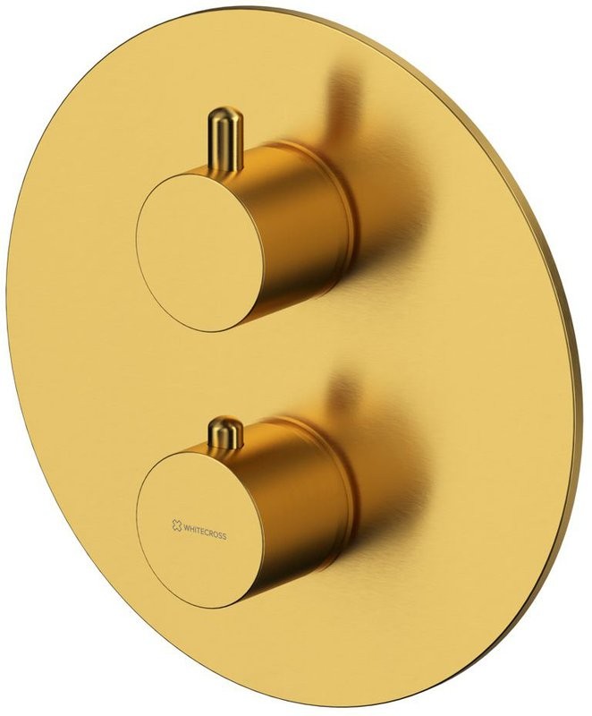 Душевой комплект WHITECROSS Y YSET08GLB С ВНУТРЕННЕЙ ЧАСТЬЮ, брашированное золото