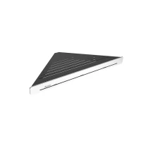 Полка Ravak Slim C X07P576 угловая, черная, хром Полка Ravak Slim C X07P576 угловая, черная, хром