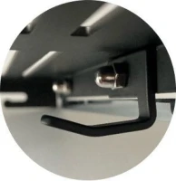 Полка Ravak Slim C X07P576 угловая, черная, хром Полка Ravak Slim C X07P576 угловая, черная, хром