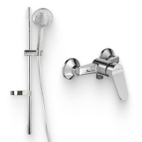 Душевой комплект Смеситель для душа Jacob Delafon Brive + Гарнитур Elite